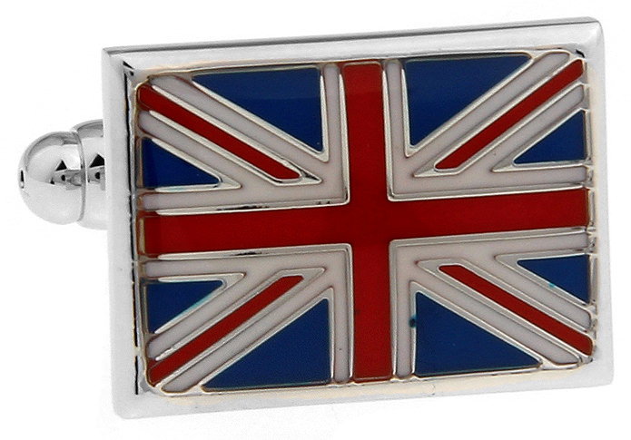 Запонки флаг Великобритании - 56726 от  