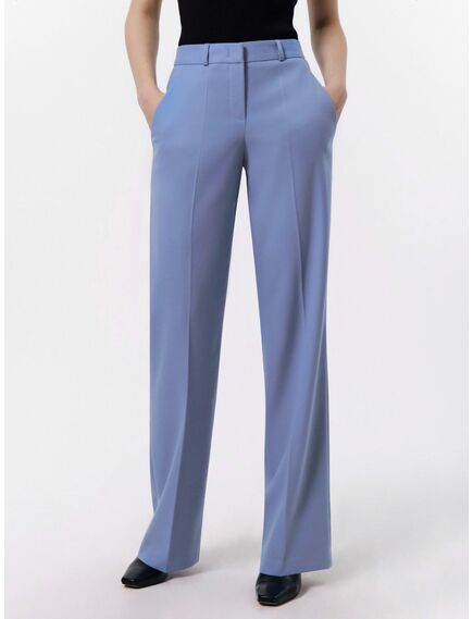 Широкие брюки со стрелками голубые от ByME 
